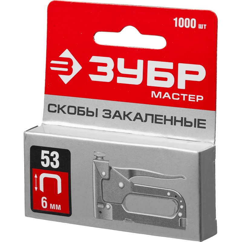 Скобы тип 53, серия МАСТЕР Зубр 31625-06