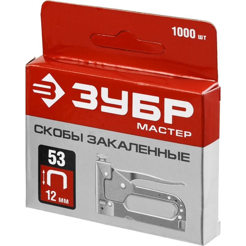 Скобы тип 53, серия МАСТЕР Зубр 31625-12