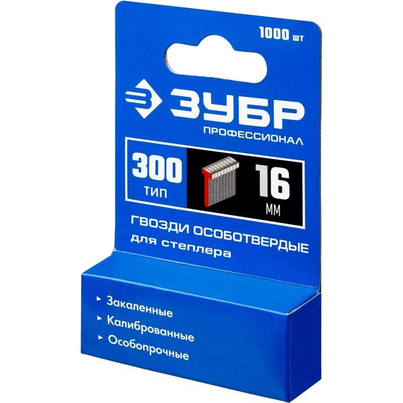 Гвозди тип 300, серия «ЭКСПЕРТ» Зубр 31643-16