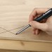 Автоматический строительный карандаш черный 6 сменных грифелей Зубр 06311-2
