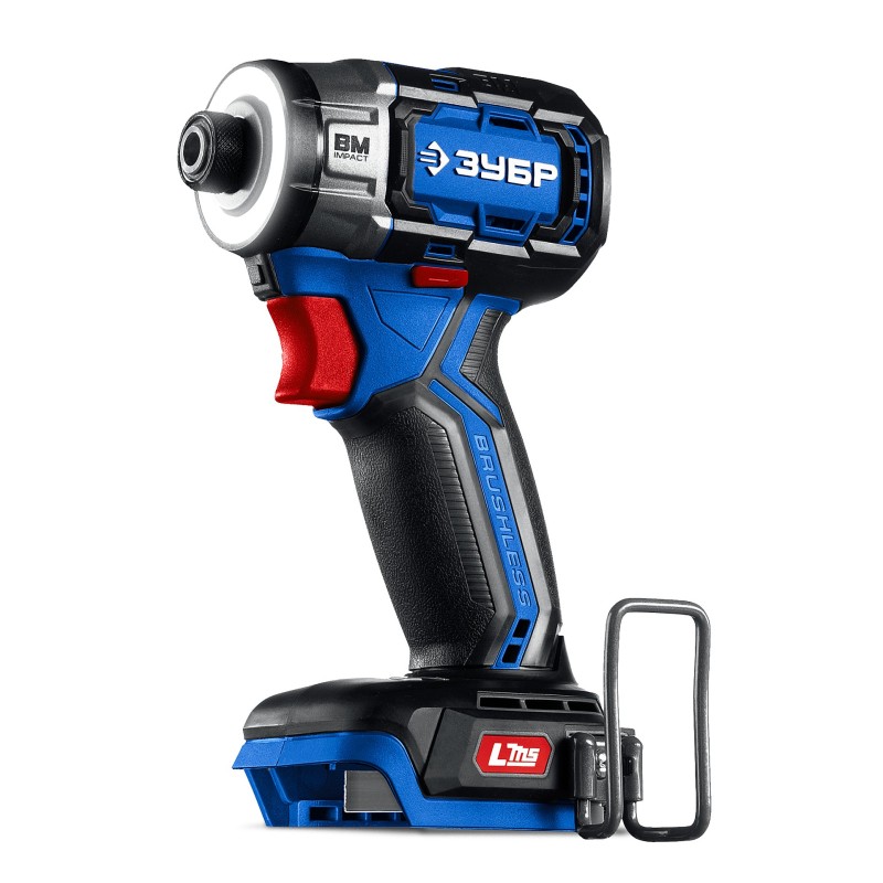Бесщеточный ударный винтоверт 20 В, 190 Нм, без АКБ (LMS) Зубр GVB-190