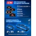 Бесщеточный ударный гайковерт 20 В, 1000 Нм, 2 АКБ LMS (4 Ач), кейс Зубр GB-1000-42