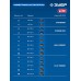 Бесщеточный ударный винтоверт 20 В, 190 Нм, 2 АКБ LMS (4 Ач), кейс Зубр GVB-190-42