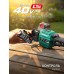 Аккумуляторный бесщеточный триммер-коса 40 В (2x20В), 430 мм, без АКБ (LMS) Зубр ТАБ-4043