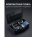 Редукторная мини-УШМ с доп. основанием, 20 В, d82 мм, 1 АКБ LMS (2 Ач), сумка Зубр AB-80-700R-21