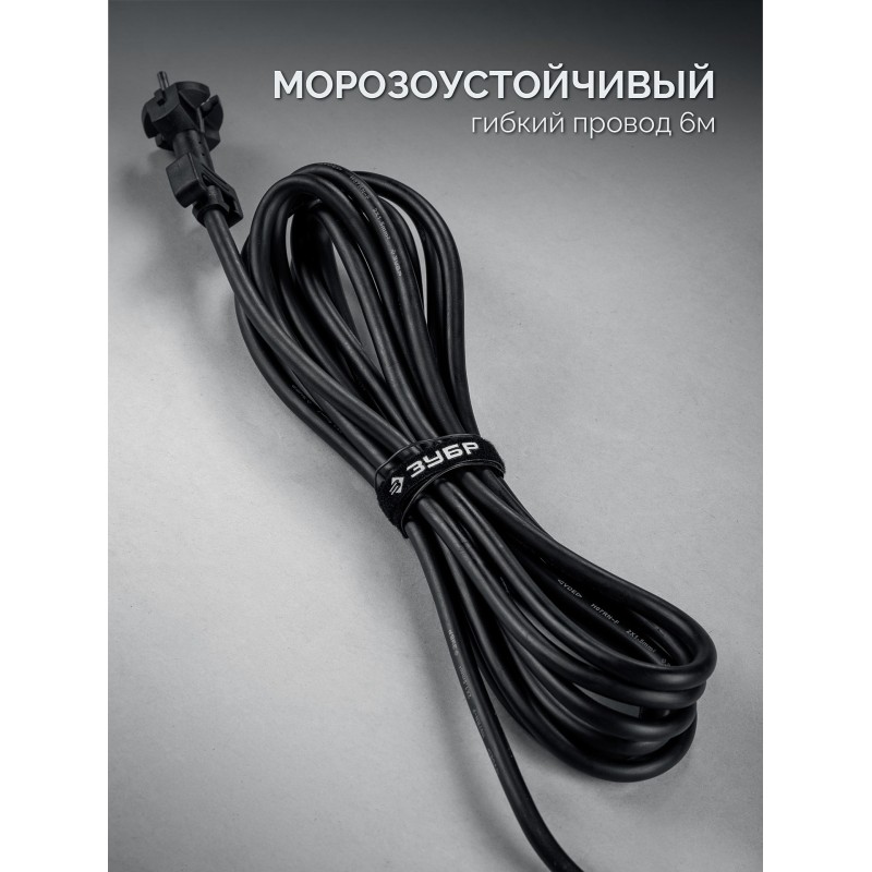 Бесщеточный отбойный молоток HEX-28 70 Дж, 2500 Вт, АВТ Зубр ЗМБ-70-2500 ВК