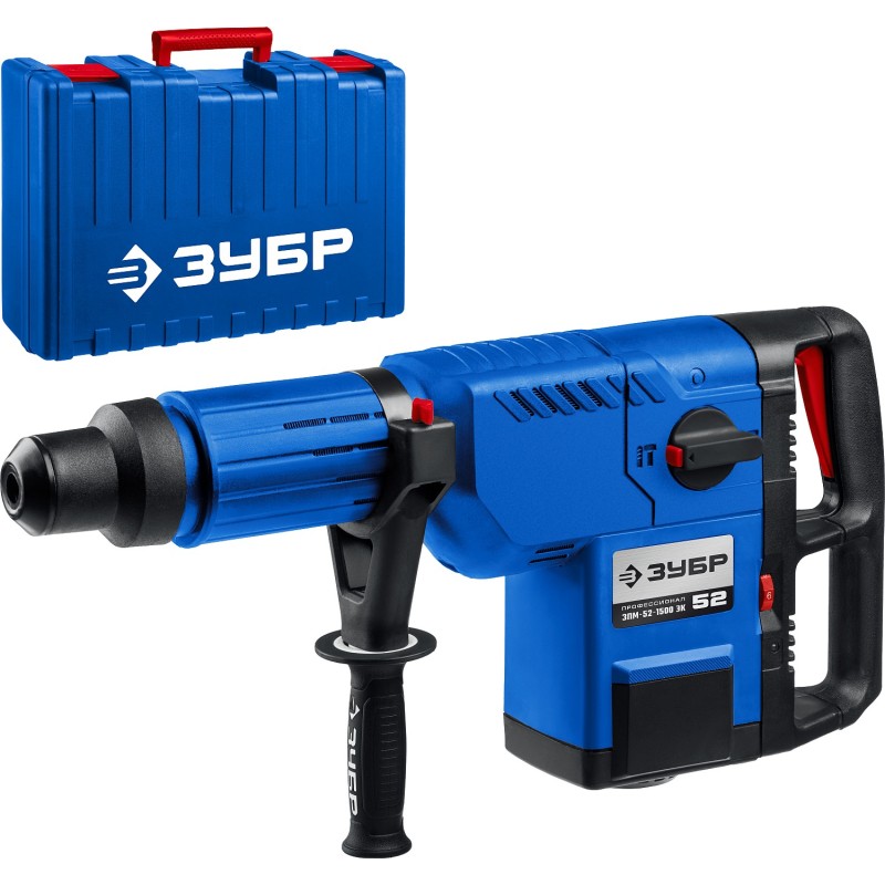 Перфоратор SDS-Max Зубр ЗПМ-52-1500 ЭК