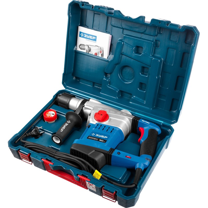 Перфоратор SDS-Max Зубр ЗПМ-40-1250 ЭВК