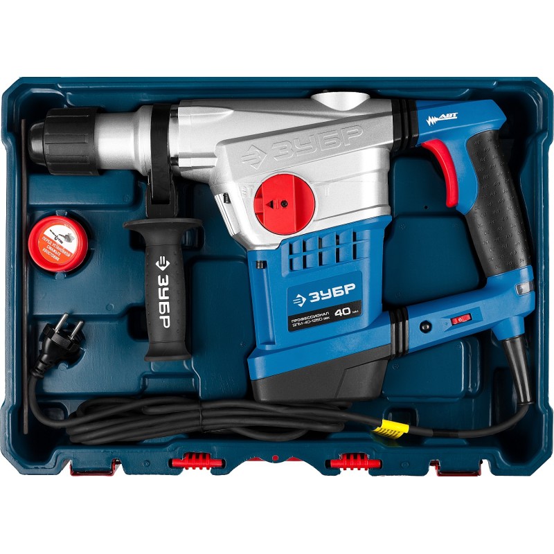 Перфоратор SDS-Max Зубр ЗПМ-40-1250 ЭВК
