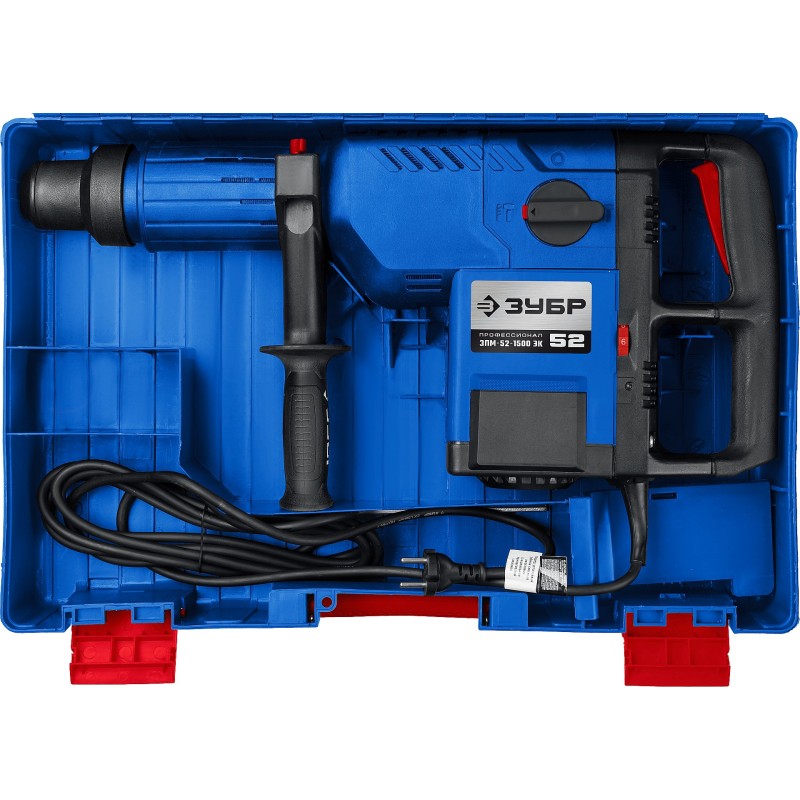 Перфоратор SDS-Max Зубр ЗПМ-52-1500 ЭК