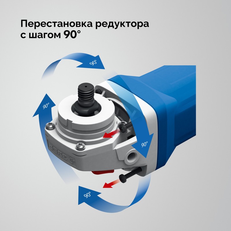 Угловая шлифмашина Зубр УШМ-П125-1800 ПСТ