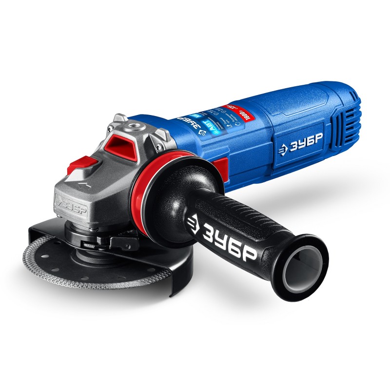Угловая шлифмашина  Зубр УШМ-П125-1805 ЭПСТ
