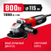 Угловая шлифмашина 115 мм 800 Вт Зубр УШМ-115-805