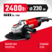 Угловая шлифмашина 230 мм 2400 Вт Зубр УШМ-230-2405 П