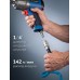 Ударный пневматический гайковерт ПГ-1350К, 1/2", 1350 Нм Зубр 64235