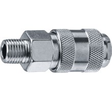 Переходник 1/4M - рапид муфта Зубр 64911-1/4