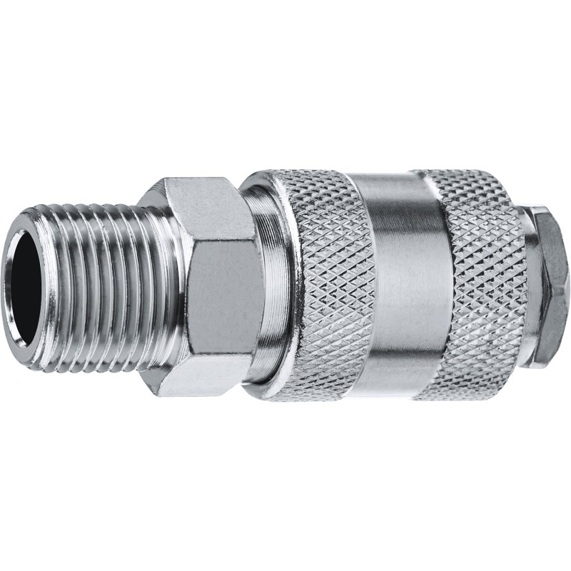 Переходник 3/8M - рапид муфта Зубр 64911-3/8