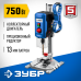 Вертикально-сверлильный станок настольный Зубр ВСС-П750