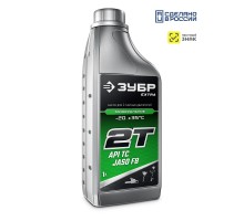 ЗУБР 2Т-М, 1 л, минеральное масло для 2-тактных двигателей, EXTRA (70602-1)