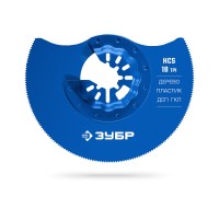 Полотно пильное дисковое, чистый рез: дерево, пластик, ДСП ГКЛ HCS 88 мм, 18TPI Зубр 15572-88