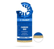 Пенобетон CARBIDE ВК8 Р60, 35x40 мм полотно с твердосплавной крошкой: керамика, кирпич Зубр 15577-35-40