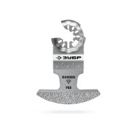 Кирпич DIAMOND 70x1.6 мм полотно с алмазным зерном Р60: керамика, мрамор, стекло Зубр 15585-70-1.6