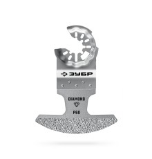 Кирпич DIAMOND 70x1.6 мм полотно с алмазным зерном Р60: керамика, мрамор, стекло Зубр 15585-70-1.6