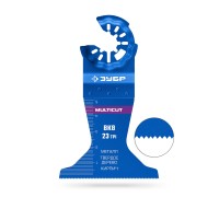 Полотно универсальное (Кирпич MULTICUT ВК8 23TPI, 65x50 мм) с твердосплавными зубьями: металл, твёрдое дерево Зубр 15576-65-50