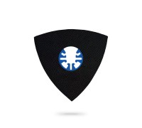 Платформа треугольная (93 мм) для шлифовальных листов на велкро-основе Зубр 15558