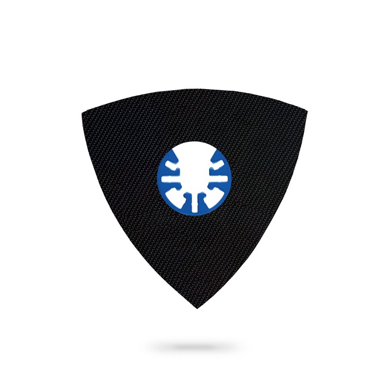 Платформа треугольная (93 мм) для шлифовальных листов на велкро-основе Зубр 15558