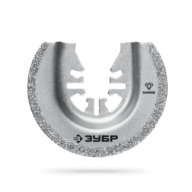 Полотно пильное с алмазным зерном Р50: керамика, бетон (Кирпич DIAMOND 65x2.0 мм) Зубр 15554-65