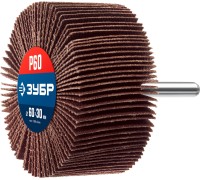 Круг шлифовальный лепестковый d 60x30 мм, P60, на шпильке d 6 мм Зубр 36602-060_z01