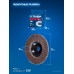 Круги шлифовальные торцевые (КЛТ) для мини-УШМ 76x10 мм, P80, 3 шт. Зубр 36591-76-80-H3