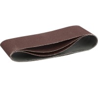 Лента шлифовальная МАСТЕР 100х610 мм, P80, для ЛШМ, 3 шт. Зубр 35543-080