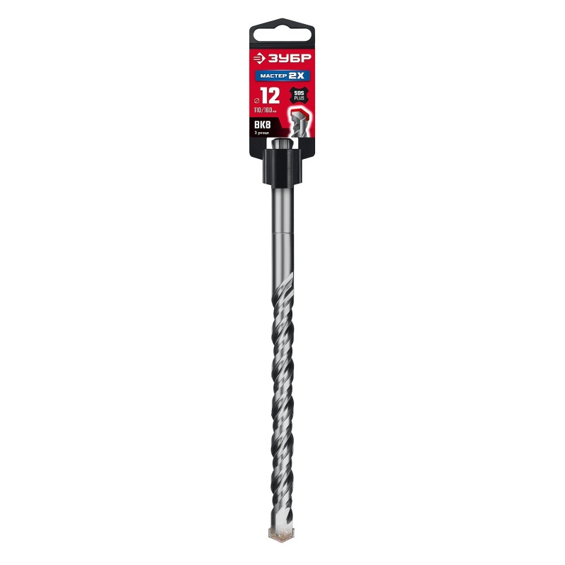 Бур SDS-plus Мастер-2Х 12x160 мм Зубр 29315-160-12_z01