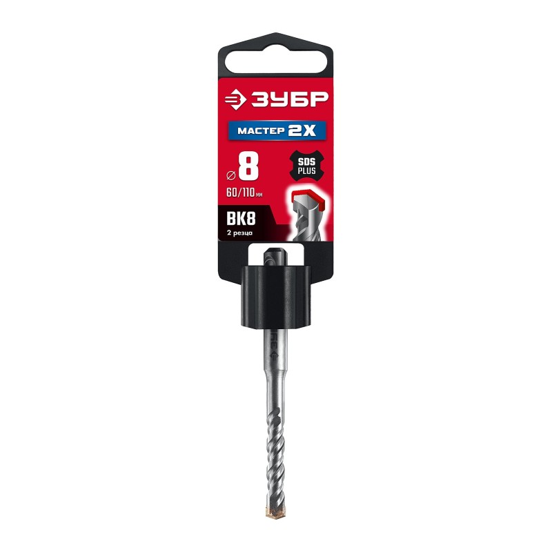 Бур SDS-Plus Мастер-2Х 8x110 мм Зубр 29315-110-08_z01