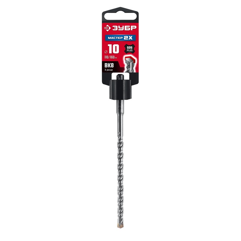 Бур SDS-Plus Мастер-2Х 10x160 мм Зубр 29315-160-10_z01