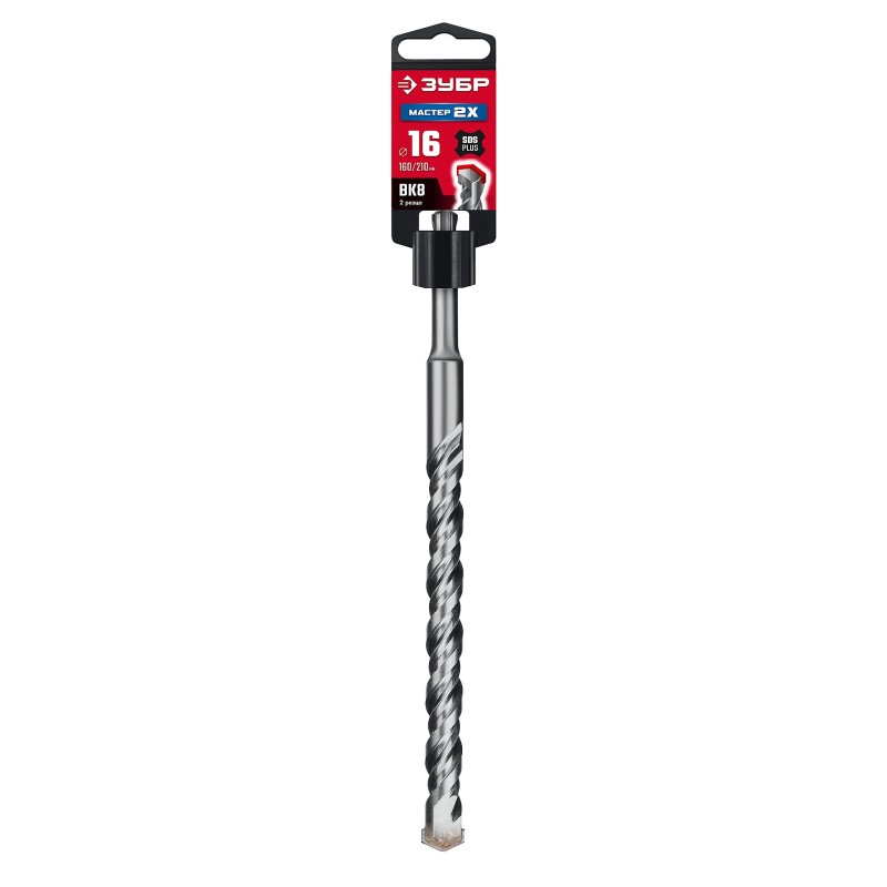 Бур SDS-Plus Мастер-2Х 16x210 мм Зубр 29315-210-16_z01