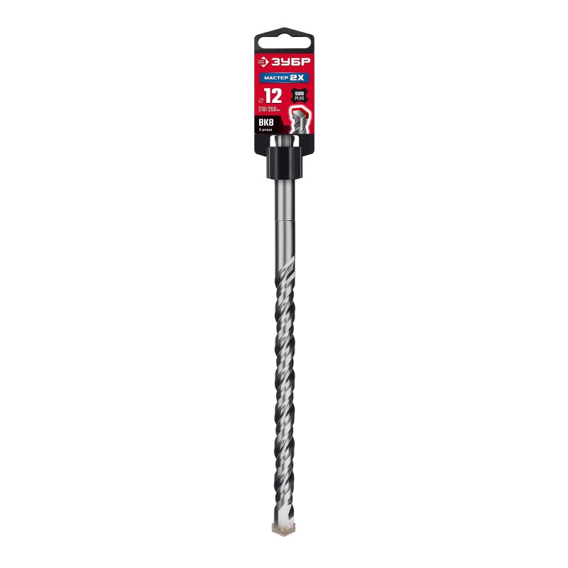 Бур SDS-plus Мастер-2Х 12x260 мм Зубр 29315-260-12_z01