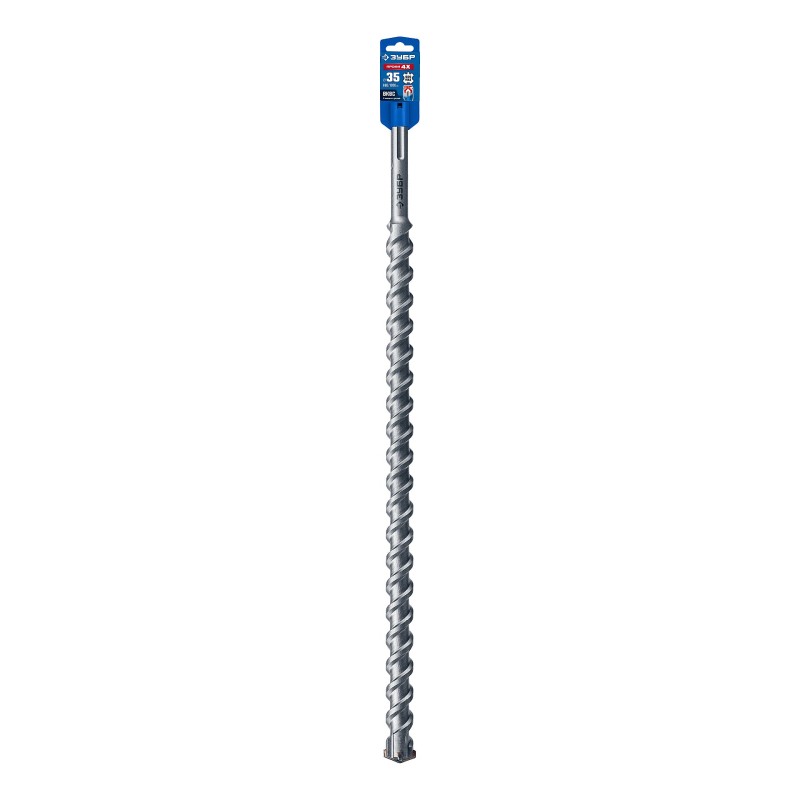 Бур SDS-max ПРОФИ-4Х 35x880/1000 мм Зубр 29350-880-35_z03