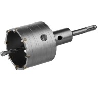 Коронка по бетону с державкой 73 мм SDS-plus, 8Т Зубр 2918-73_z01