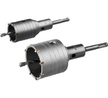 Набор коронок по бетону с оснасткой d 50, 68 мм, Alu кейс Зубр 29185-H2-1