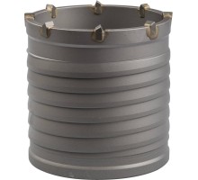 Коронка по бетону 100x100 мм 12T, конусная посадка Зубр 29300-100