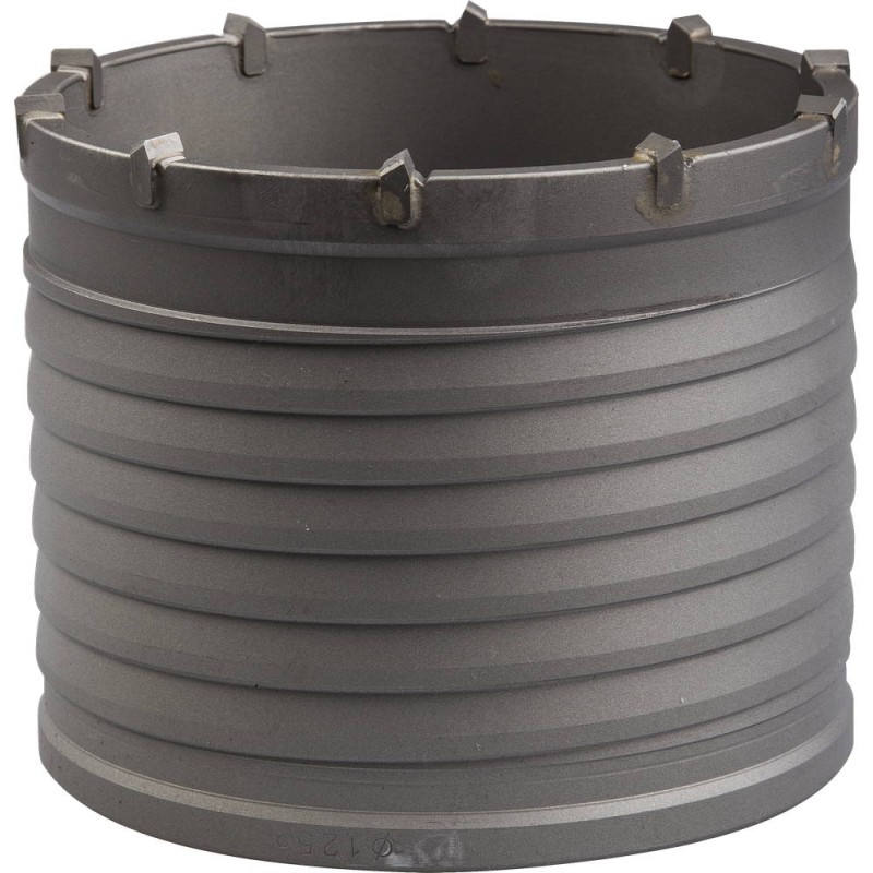 Коронка по бетону 125x100 мм 14T, конусная посадка Зубр 29300-125