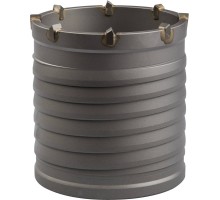 Коронка по бетону 80x100 мм 10T, конусная посадка Зубр 29300-80