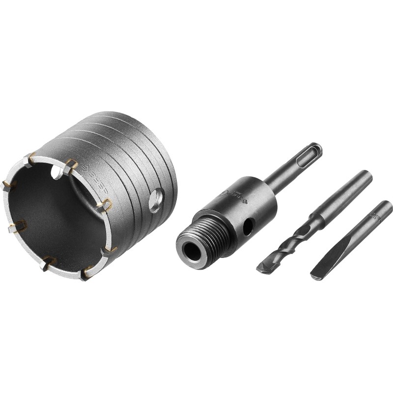 Коронка по бетону с державкой 65 мм SDS-plus, 8Т Зубр 2918-65_z01