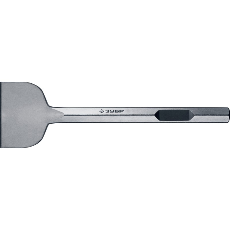 Лопаточное зубило БУРАН 125x400 мм HEX 28 Зубр 29372-125-400