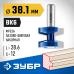 Фреза пазо-шиповая наборная 38.1x28.6 мм, хвостовик 12 мм Зубр 28731-38.1-2