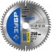 Диск пильный по дереву Чисторез 250x32 мм, 60Т Зубр 36905-250-32-60