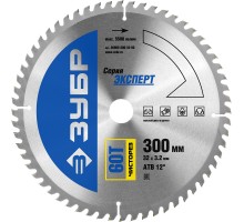 Диск пильный по дереву Чисторез, усиленные Зубр 36905-300-32-60